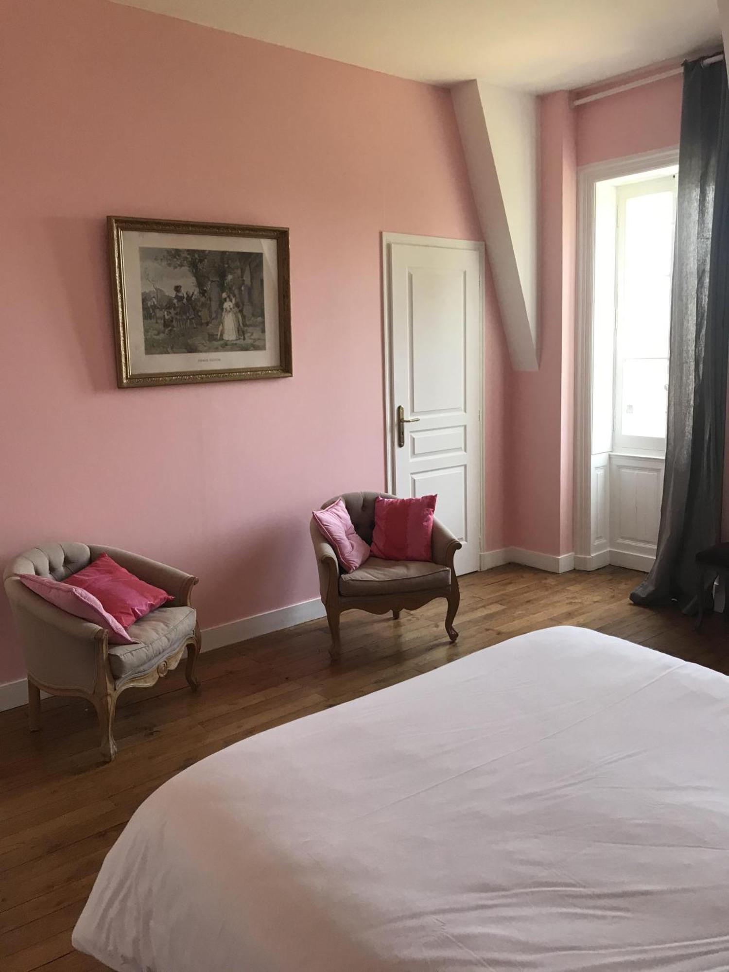 לאנז'ה Chateau Des Essards Avec Piscine Et Jacuzzi חדר תמונה