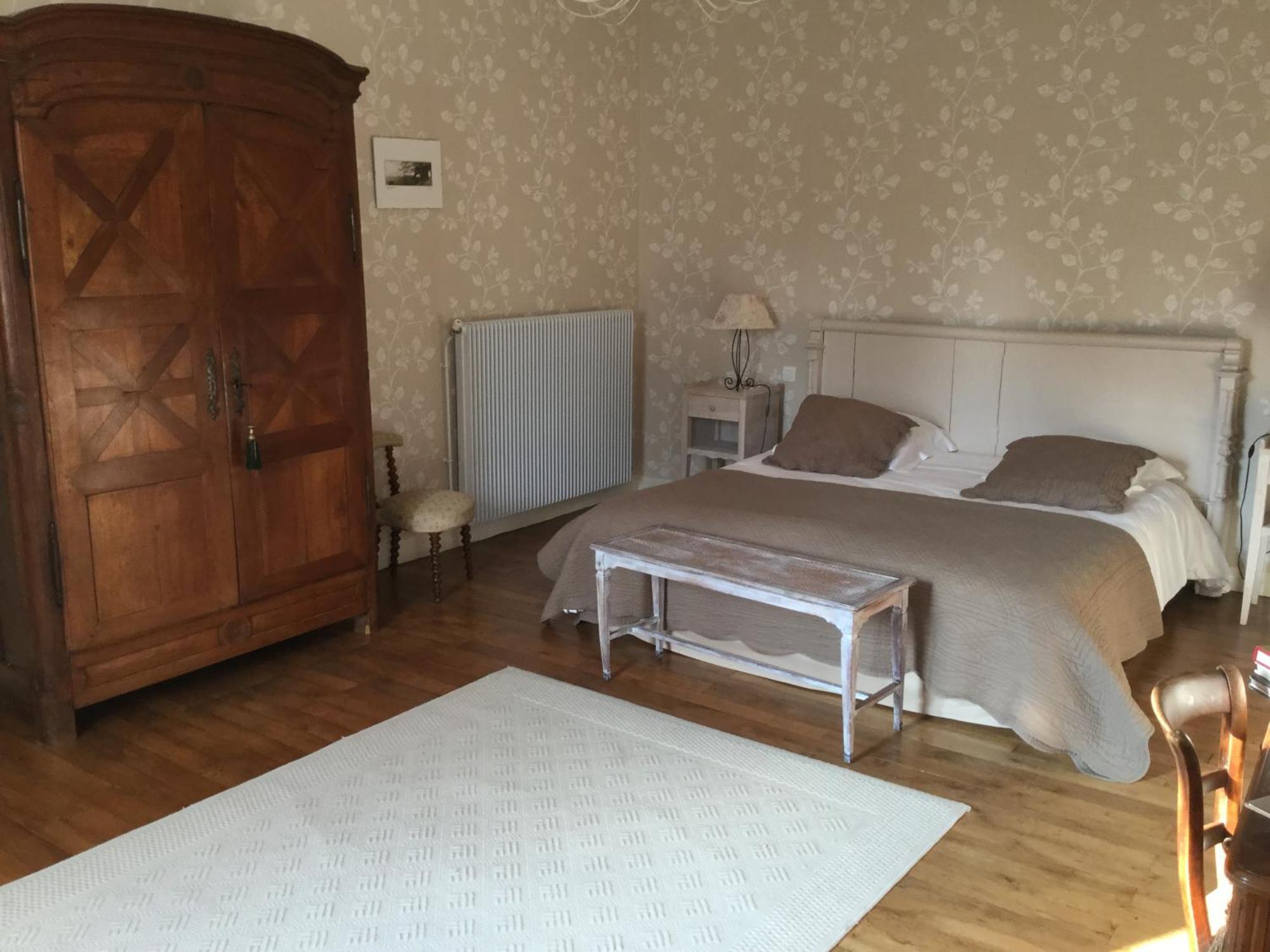 לאנז'ה Chateau Des Essards Avec Piscine Et Jacuzzi חדר תמונה