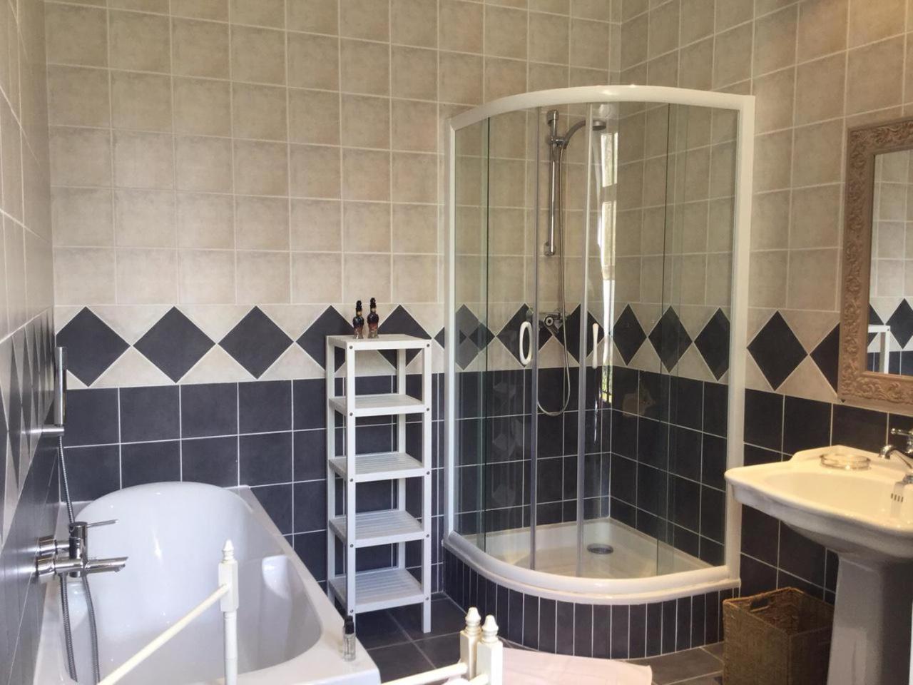 לאנז'ה Chateau Des Essards Avec Piscine Et Jacuzzi חדר תמונה
