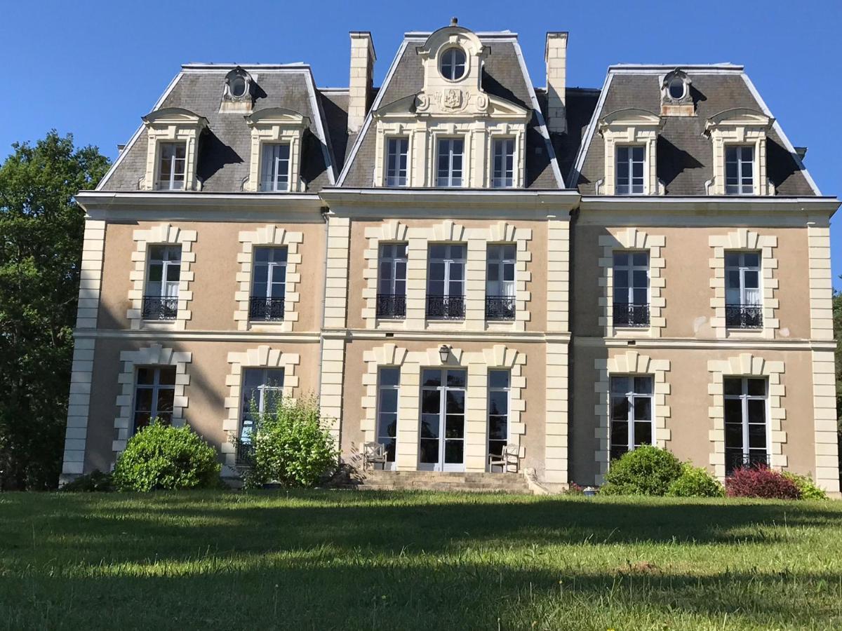 לאנז'ה Chateau Des Essards Avec Piscine Et Jacuzzi מראה חיצוני תמונה